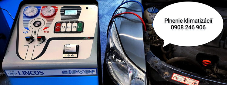 Plnenie a servis klimatizácie